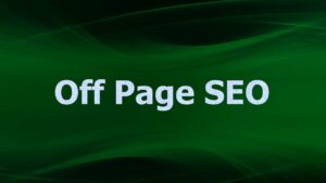 Off Page SEO