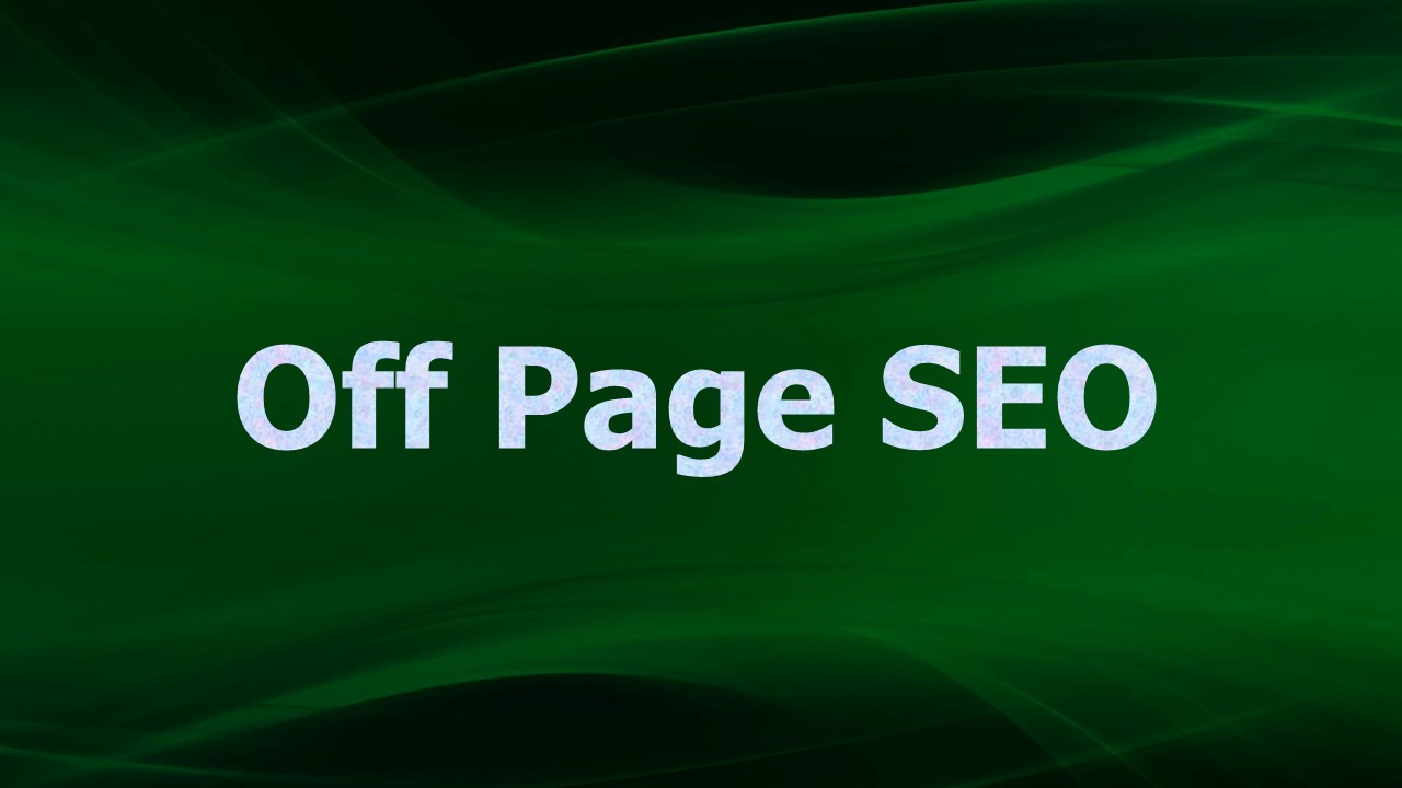 Off Page SEO