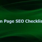 On Page SEO checklist