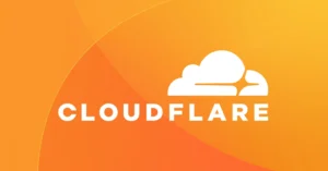 عکس لوگو سایت cloudflare