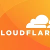 عکس لوگو سایت cloudflare